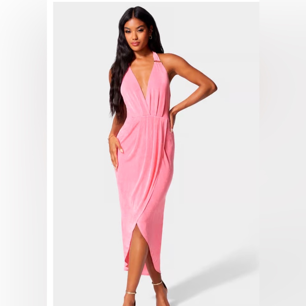 Bebe pink dress